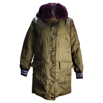 Miu Miu Jacket/Coat in Khaki