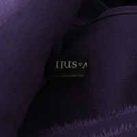 Iris Von Arnim Silk top in purple