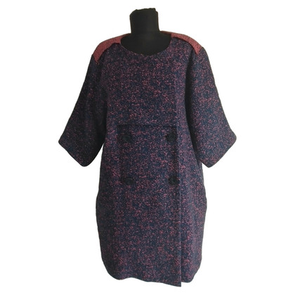 Hofmann Copenhagen Jacke/Mantel aus Wolle in Violett