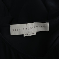 Stella McCartney Blouse en soie bleu foncé