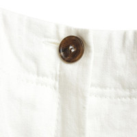 Marc Cain Linen pants in white