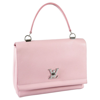 Louis Vuitton Lockme II BB Bag Leer in Roze