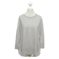 Allude Top Wool in Grey