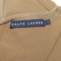 Ralph Lauren Mustard-colored wrap sweater