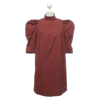 Chloé Kleid aus Baumwolle in Braun