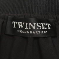 Twin Set Simona Barbieri skirt with leopard pattern