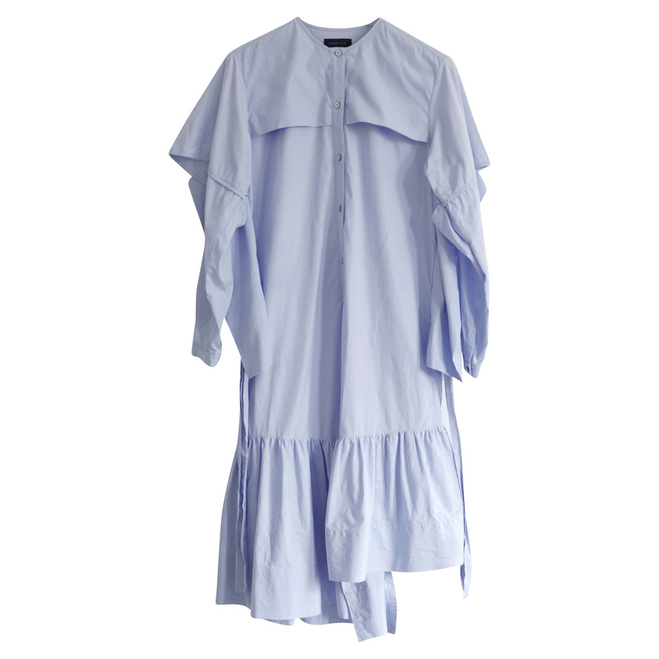 Eudon Choi Kleid aus Baumwolle in Blau