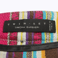 Twin Set Simona Barbieri Blazer with striped pattern