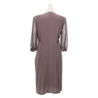 Mariella Burani Kleid aus Seide in Violett