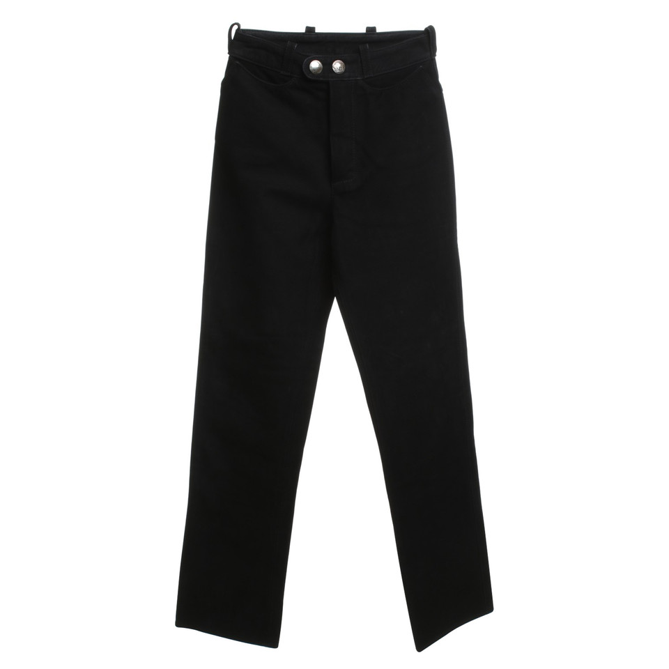 Other Designer Pyrate-Style - Leather pants in black