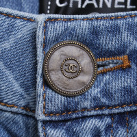 Chanel Jeans avec motif Argyle