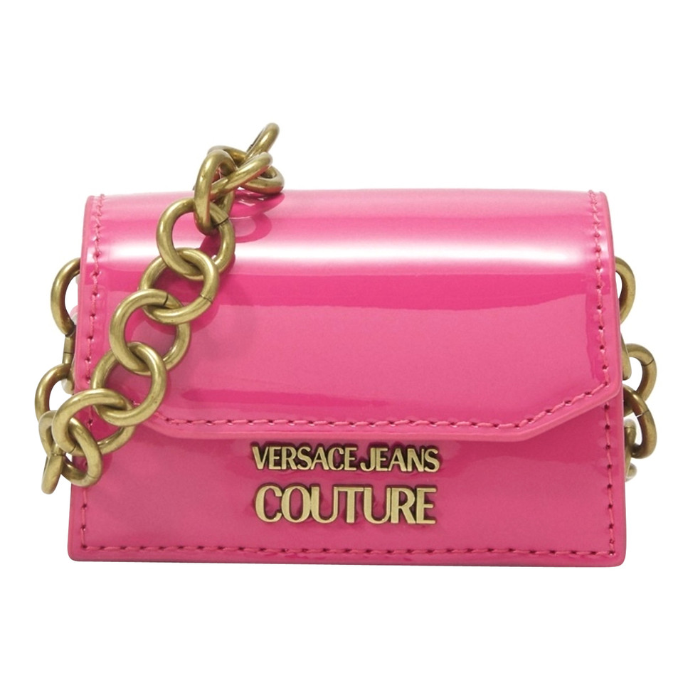 Versace Reisetasche aus Leder in Rosa / Pink