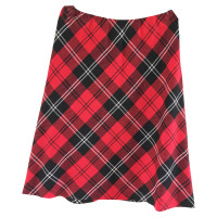 Escada skirt with checked pattern