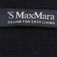 Max Mara Cardigan in blu scuro