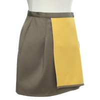 Kenzo skirt in yellow / green