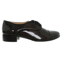 Lanvin Lace-up shoes Patent leather in Black