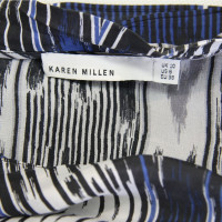 Karen Millen Silk shell with pattern