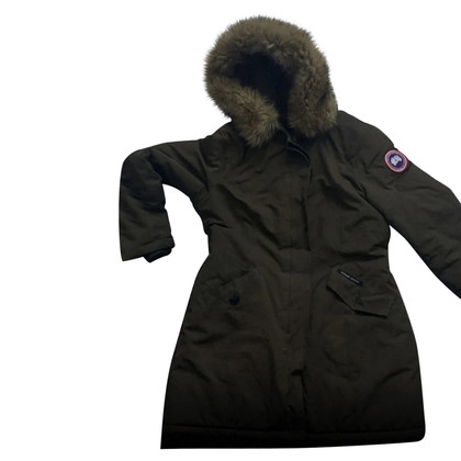 Canada Goose Jacket/Coat Cotton in Khaki