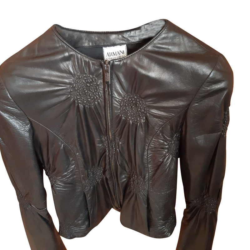 Armani Collezioni Jacket/Coat Leather 