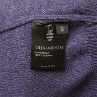 Iris Von Arnim Cashmere cardigan in purple