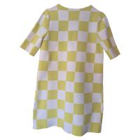 Louis Vuitton Kleid aus Baumwolle in Gelb