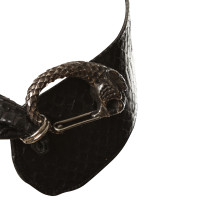 Fausto Colato Printed Python leather belt