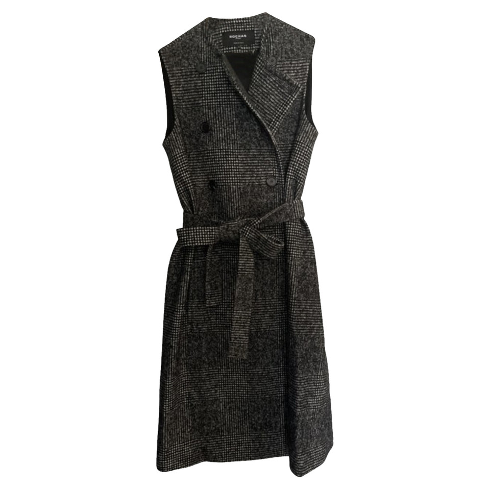 Rochas Vest Wool in Grey
