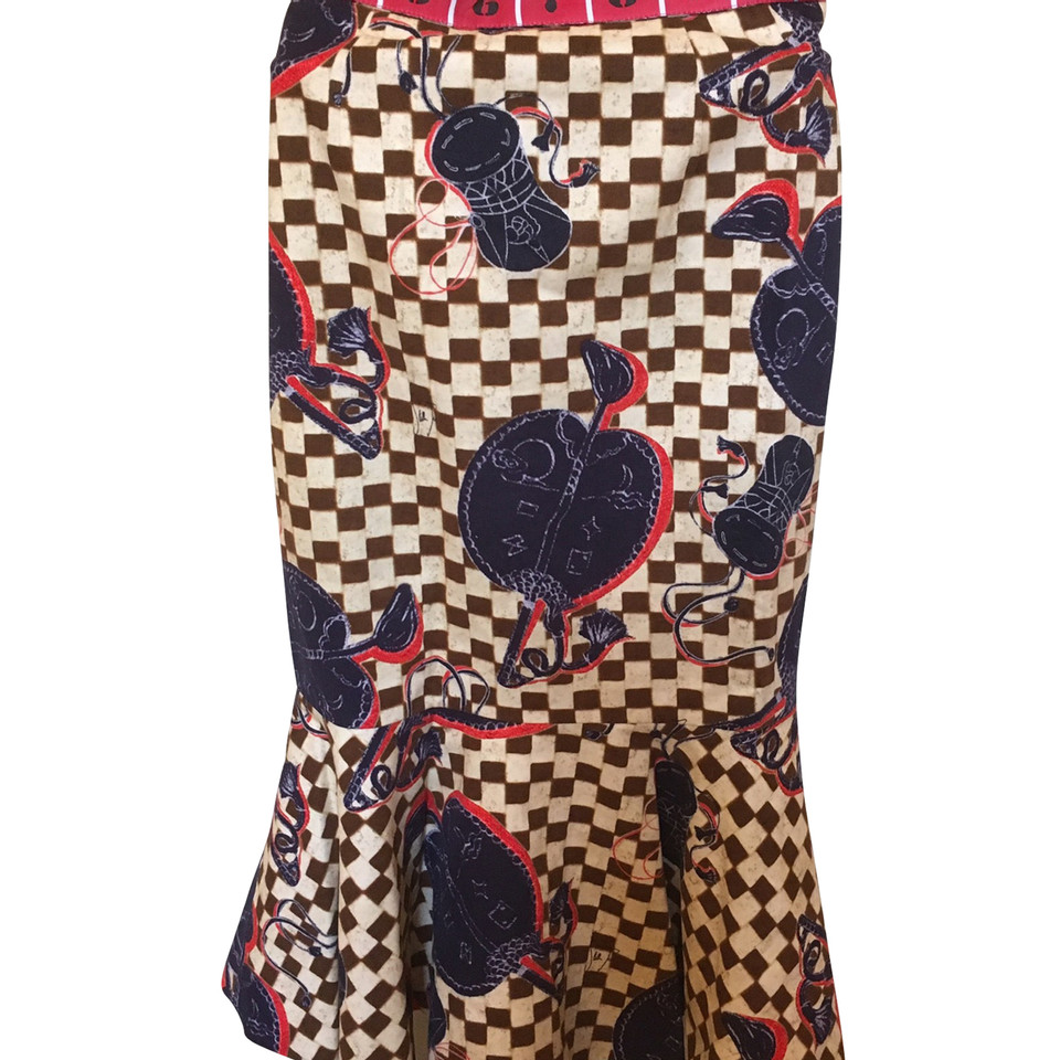 Stella Jean skirt with pattern