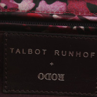 Talbot Runhof Clutch mit Muster