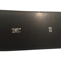 Chanel Cintura in vernice nera