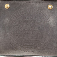 Louis Vuitton "Bowling Bag" made of calfskin suede