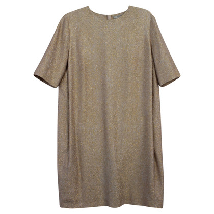 Lanvin Dress Silk in Gold