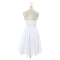 Betsey Johnson Kleid aus Baumwolle in Weiß