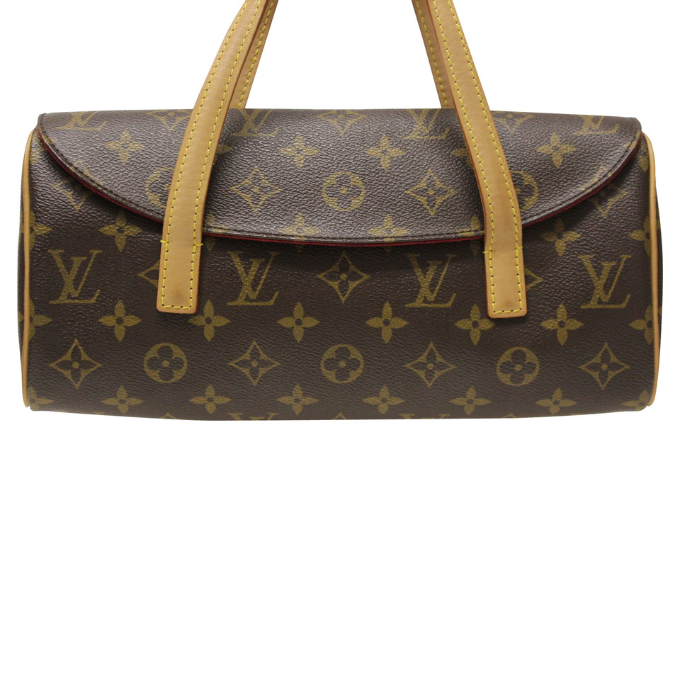 Louis Vuitton Clutch Bag Canvas in Brown