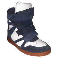 Isabel Marant Sneakers in Blauw / Wit