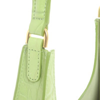 Staud Handbag Leather in Green