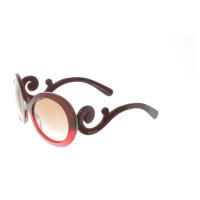 Prada Lunettes de soleil à Brown