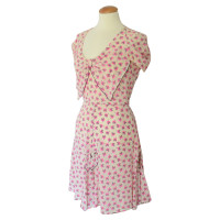 Anna Sui zijden jurk met print