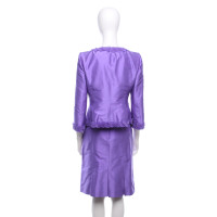Armani Collezioni Anzug aus Seide in Violett