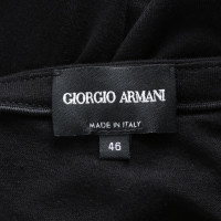 Giorgio Armani Oberteil in Schwarz/Weiß