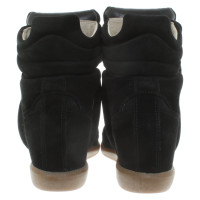 Isabel Marant Sneaker-Wedges in Schwarz