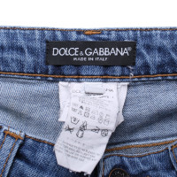 Dolce & Gabbana Blauwe spijkerbroek