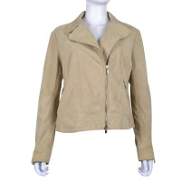 Baldinini Jacket/Coat Suede in Beige