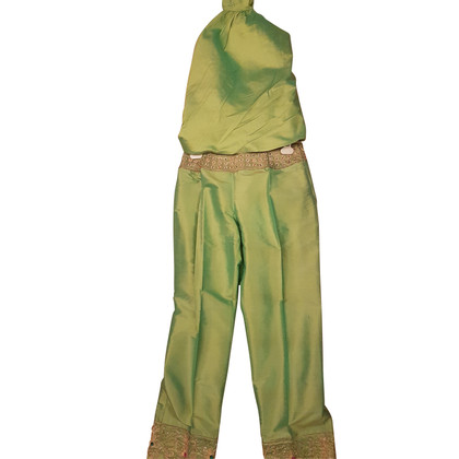 René Caovilla Costume en Soie en Vert