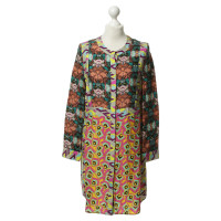 Antik Batik Colorful dress with buttons