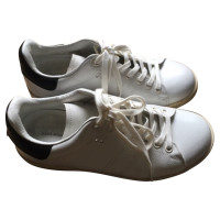 Isabel Marant Etoile Sneakers aus Leder in Weiß