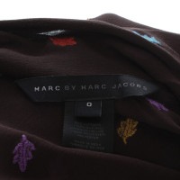 Marc By Marc Jacobs Abito in seta in marrone