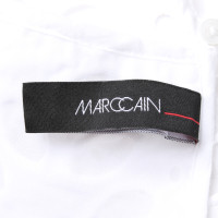 Marc Cain Top en Coton en Blanc