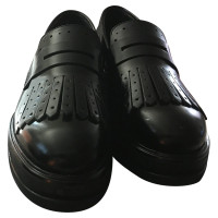 Hogan Slippers/Ballerinas Leather in Black
