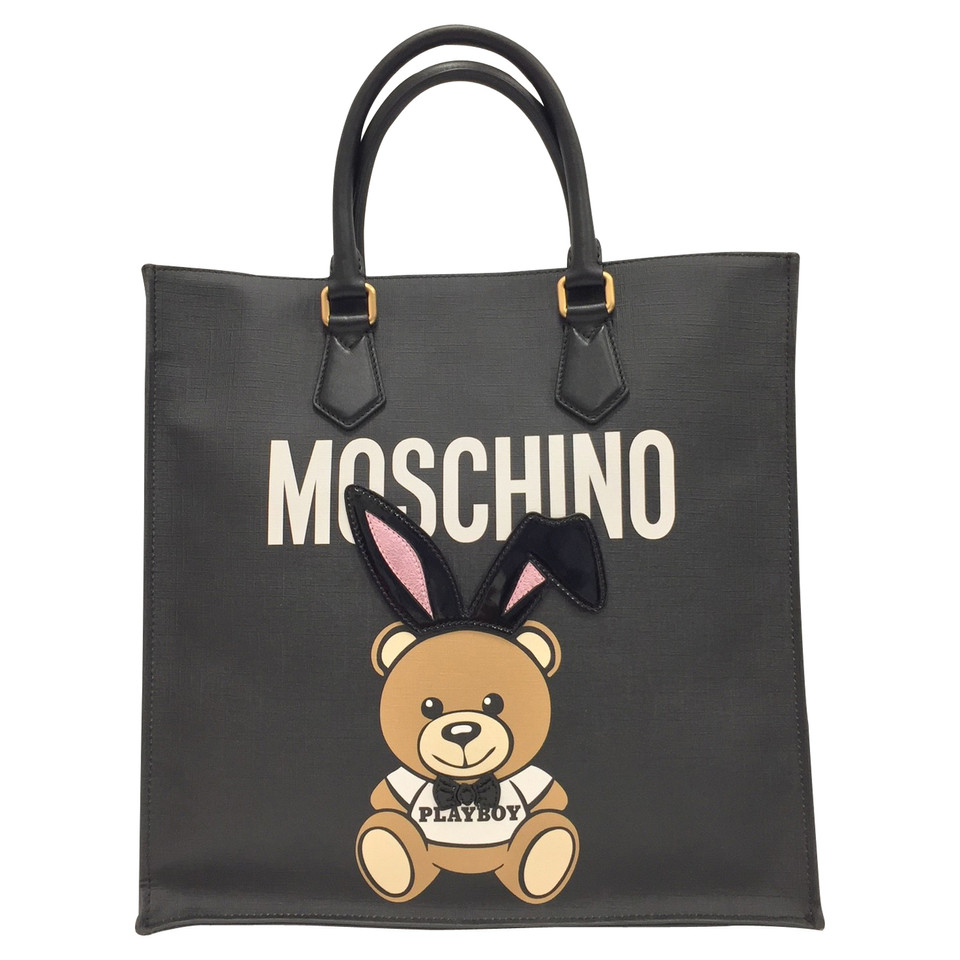 Moschino Tote Bag mit Teddy-Print